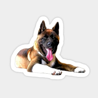 Akita - Stunning American Akita Inu Sticker